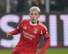 Fifa extends Gianluca Prestianni ban, ruling him out for World Cup games