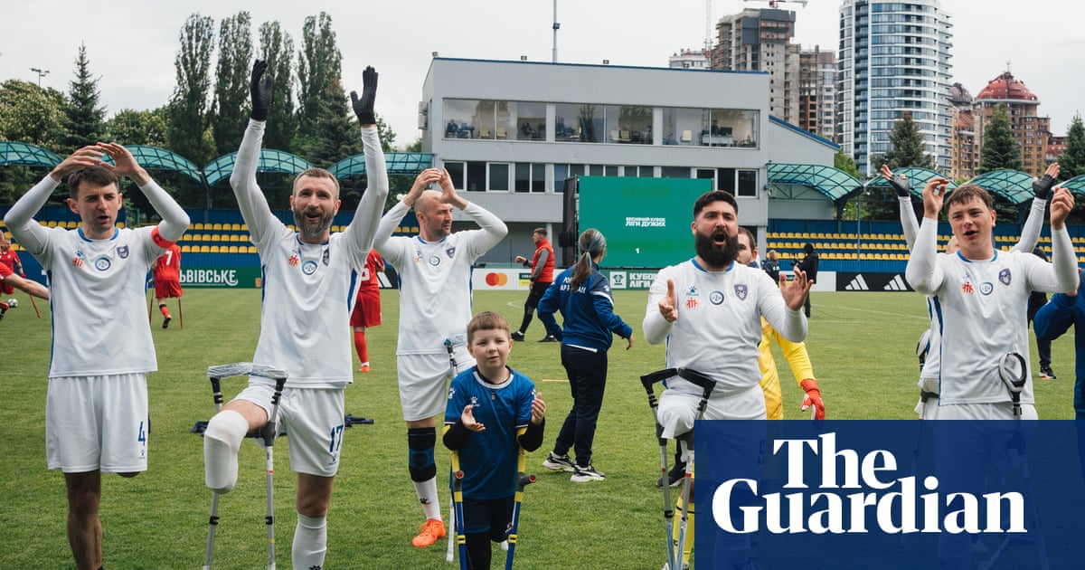 Kyiv's League of the Mighty: how amputee football supports Ukraine's survivors