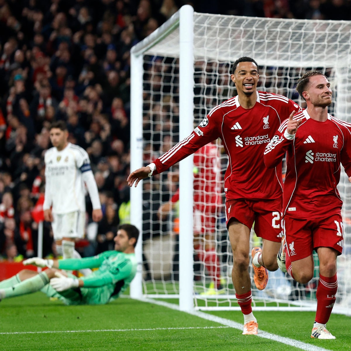 Mac Allister sinks Real Madrid to ruin Alexander-Arnold's return to Liverpool | Champions League | The Guardian
