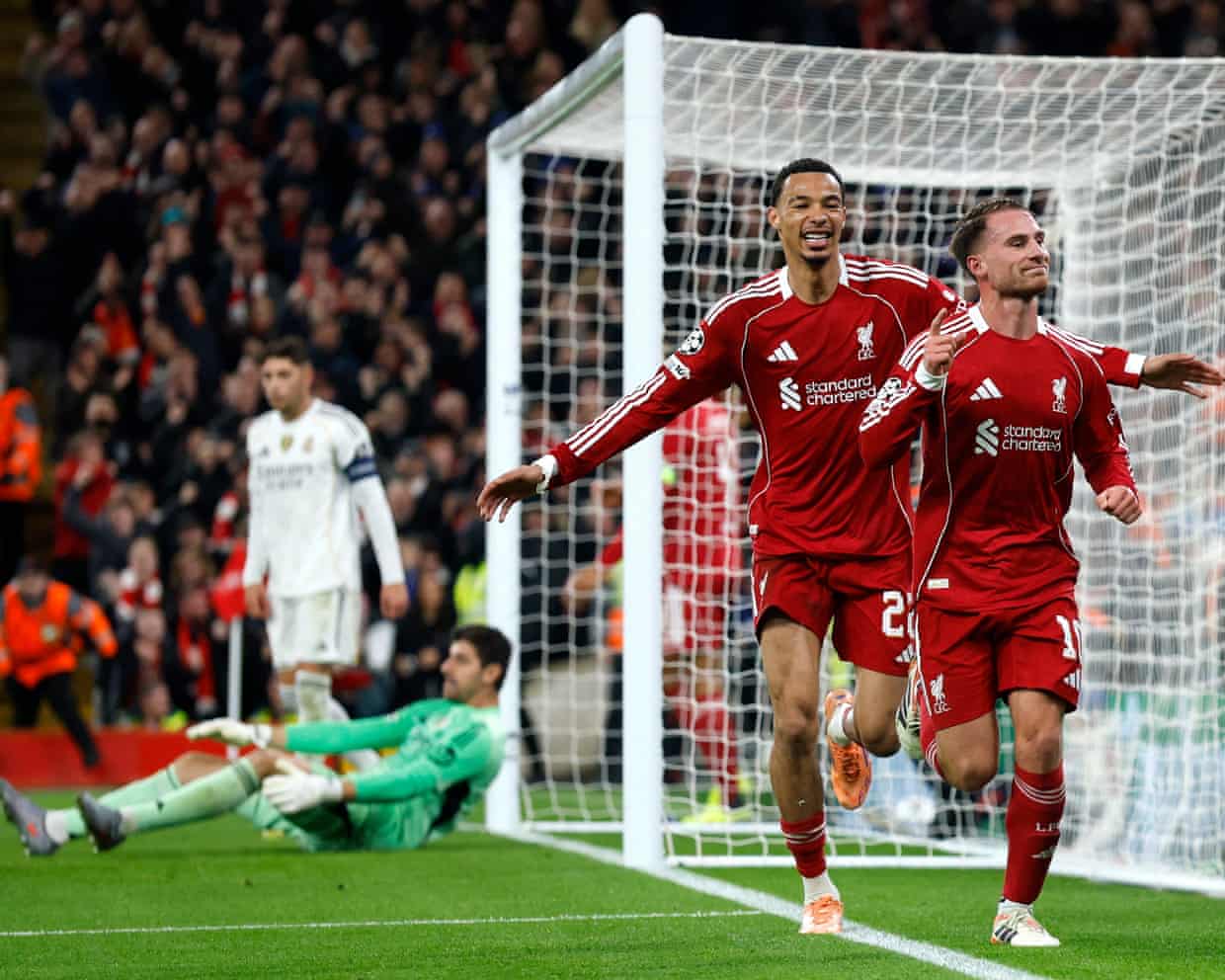 Mac Allister hunde al Real Madrid y arruina el regreso de Alexander-Arnold al Liverpool Mac Allister hunde al Real Madrid y arruina el regreso de Alexander-Arnold al Liverpool