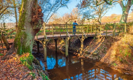 Pooh Sticks Bridge, in the Ashdown Forest.