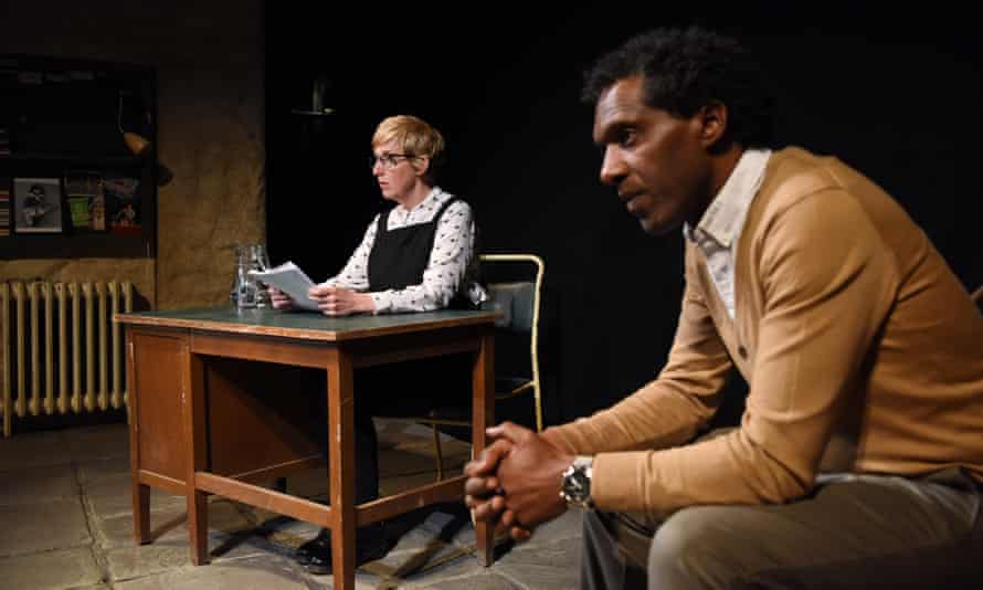 Theatre as shock, therapy and survival … Julie Hesmondhalgh and Lemn Sissay in The Report.