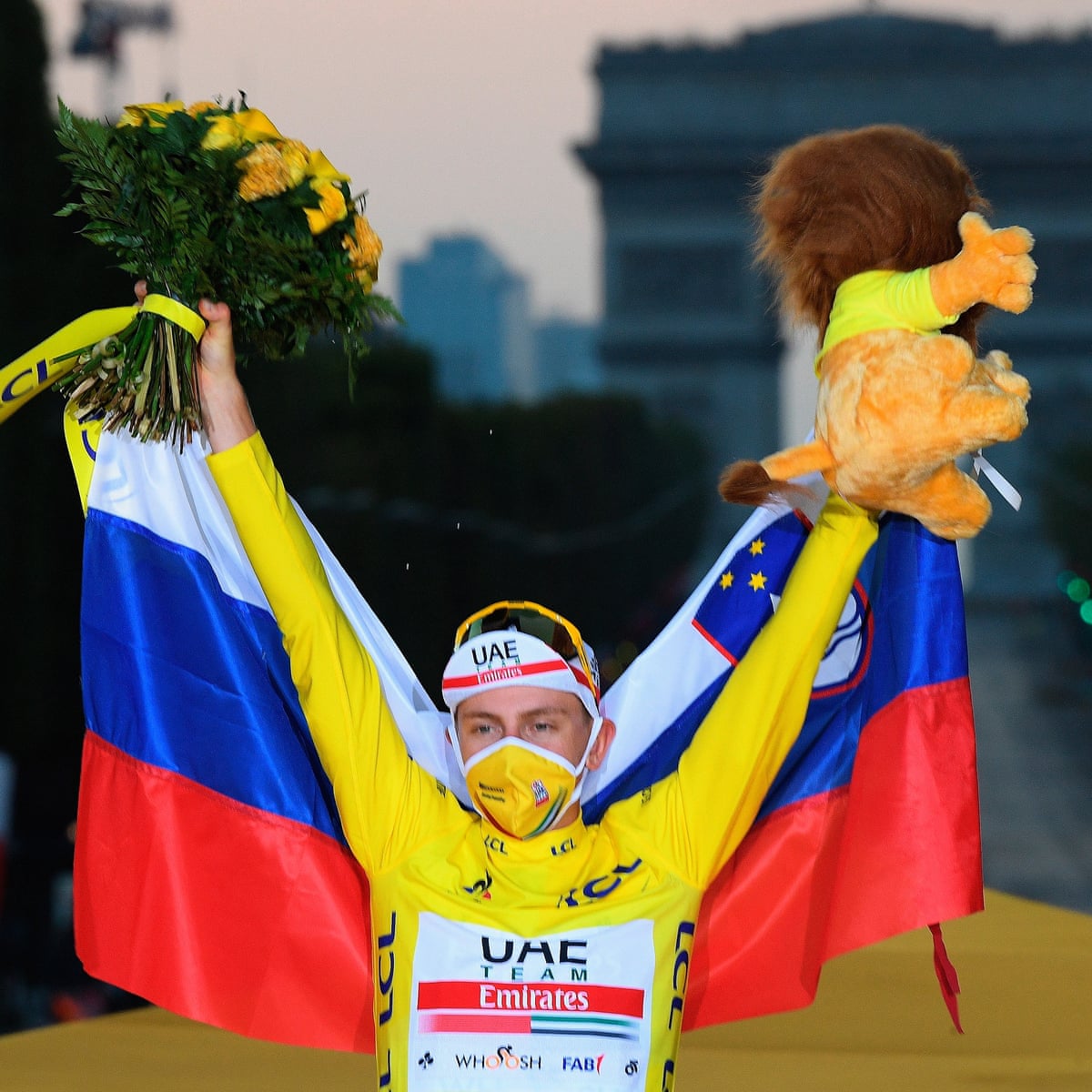 Tadej Pogacar Seals Tour De France Triumph As Bennett Wins Final Stage Tour De France The Guardian Tadej Pogacar Seals Tour De France Triumph As Bennett Wins Final Stage Tour De France The Guardian