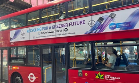 Elf Bar vape adverts banned in UK over 'greener' recycling claims | Vaping | The Guardian Elf Bar vape adverts banned in UK over 'greener' recycling claims | Vaping | The Guardian