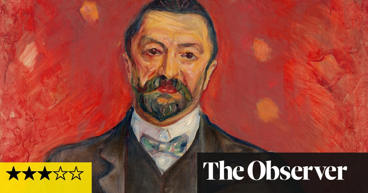 Edvard Munch Portraits review in search of the master of jealousy, neurosis and despair