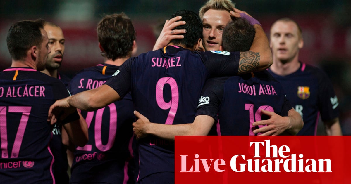 Granada V Barcelona La Liga As It Happened Football The