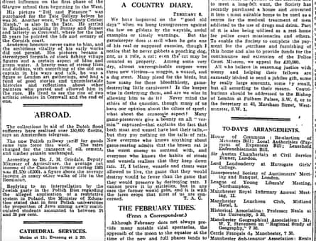 The Guardian, 12 February 1926.