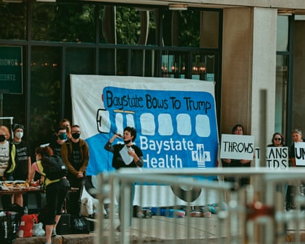 people protesting