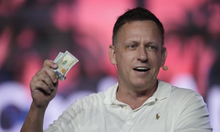 Peter Thiel is also the co-founder of PayPal and Palantir.