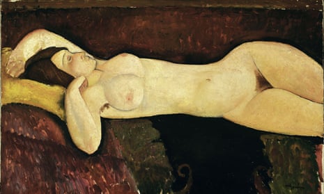 Modern woman … Modigliani’s Reclining Nude (c1919). 