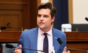 Matt Gaetz in September. CNN reported Gaetz allegedly showed other lawmakers nude photos and videos of women he claimed to have slept with.