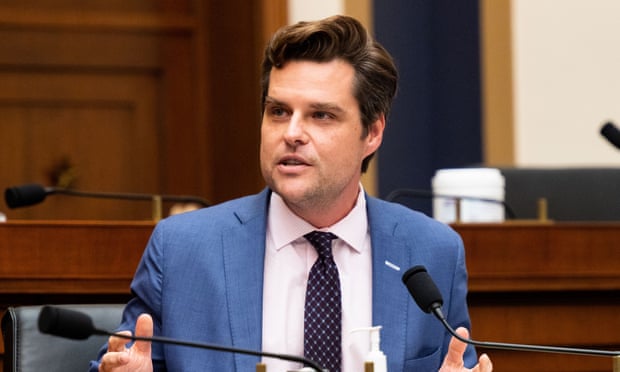 Matt Gaetz in September. CNN reported Gaetz allegedly showed other lawmakers nude photos and videos of women he claimed to have slept with.