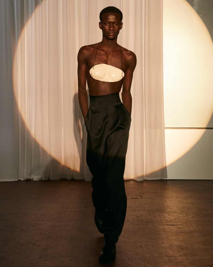 Oh My Goodness From Jockstraps To Codpieces How Menswear Got Sexy Fashion The Guardian Mens Fashion Show 2022 Featuring Underwear And Cod Codpiece