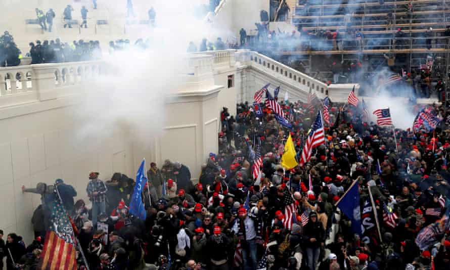 rioters during the capitol attack on 6 january