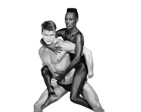 Grace Jones and Dolph Lundgren, New York City, 1983