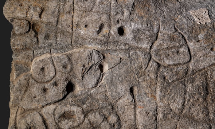 Stone slab found in France thought to be Europe's oldest 3D map | France | The Guardian