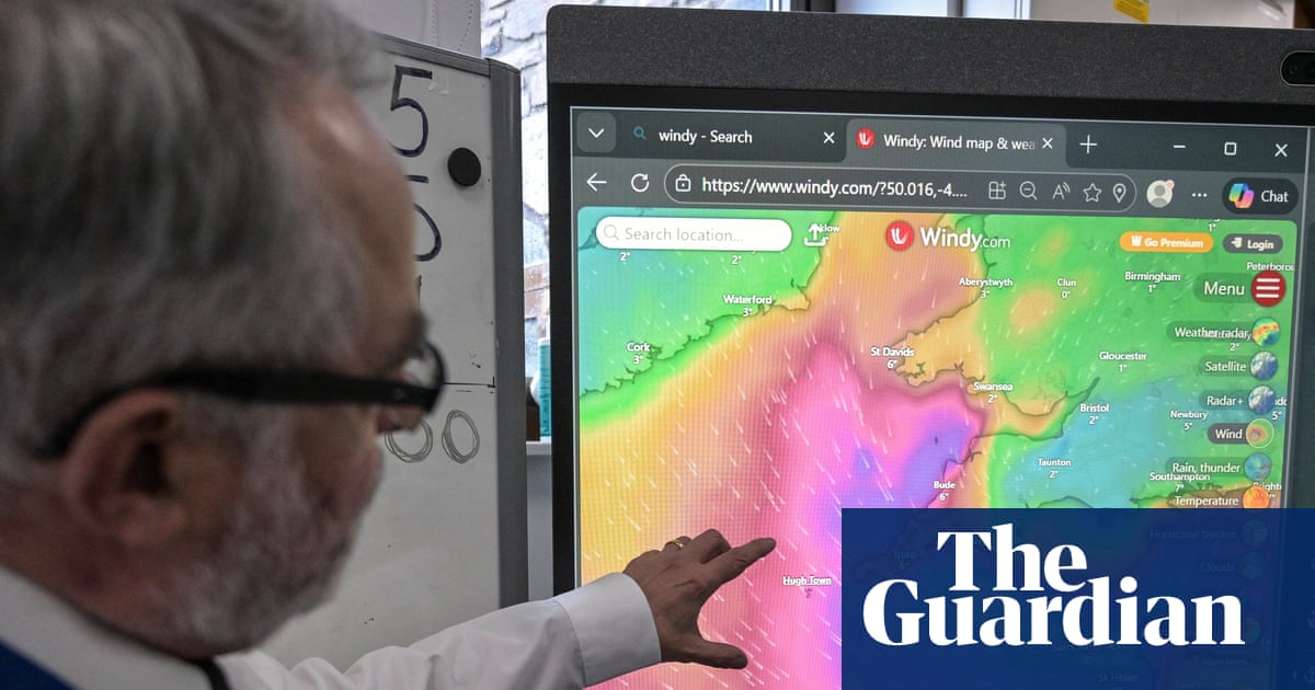 Red and amber weather warnings in UK as Storm Goretti evolves into ‘weather bomb’