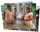 A tunnel rescue and a flooded wedding: photos of the day – Friday