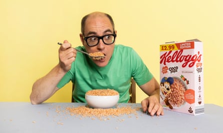 Harry Wallop taste-testing foods past their best-before dates