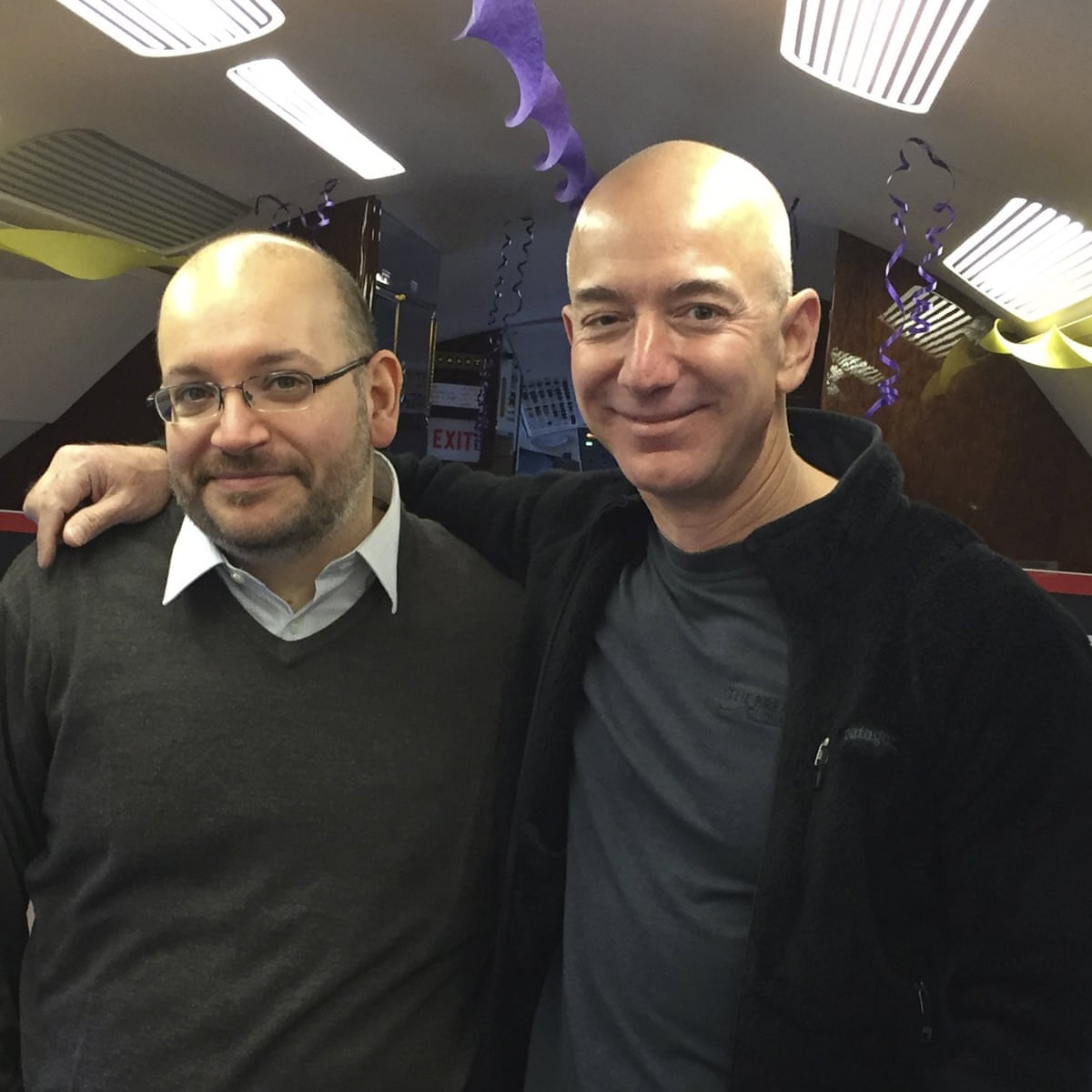 Jason Rezaian En Route To Us With Family And Jeff Bezos After