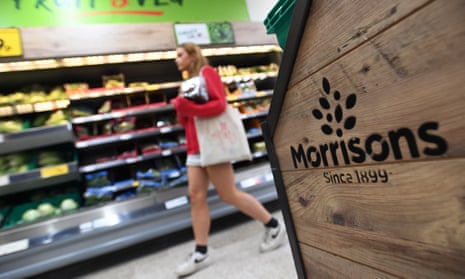 Morrisons supermarket aisle