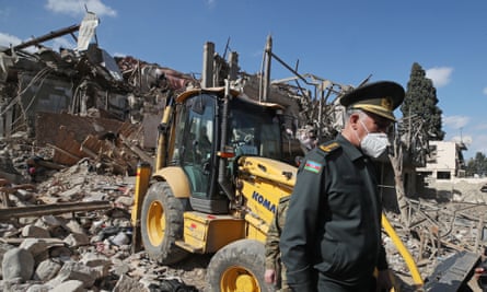 Nagorno-Karabakh truce in jeopardy as accusations of violations fly | Nagorno-Karabakh | The Guardian