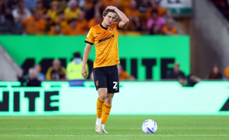 Fer López shows a look of dejection after conceding the second goal.