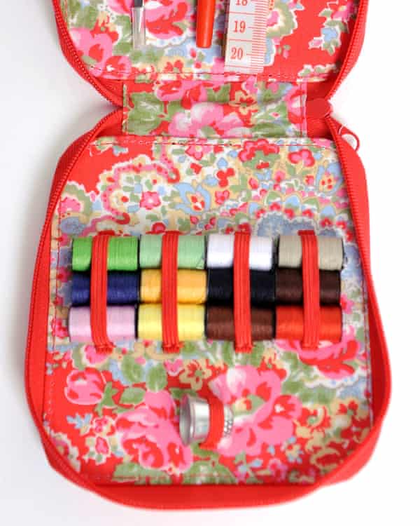 A sewing kit