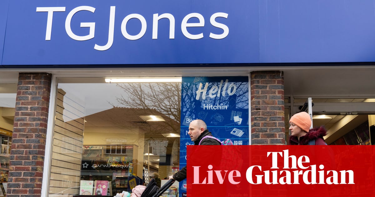 Key TG Jones landlords back restructuring plan ahead of court ruling on retailer’s future – business live