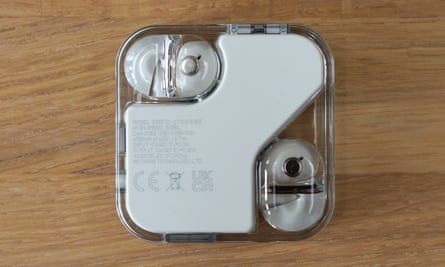 The bottom of the Nothing Ear 2 case.