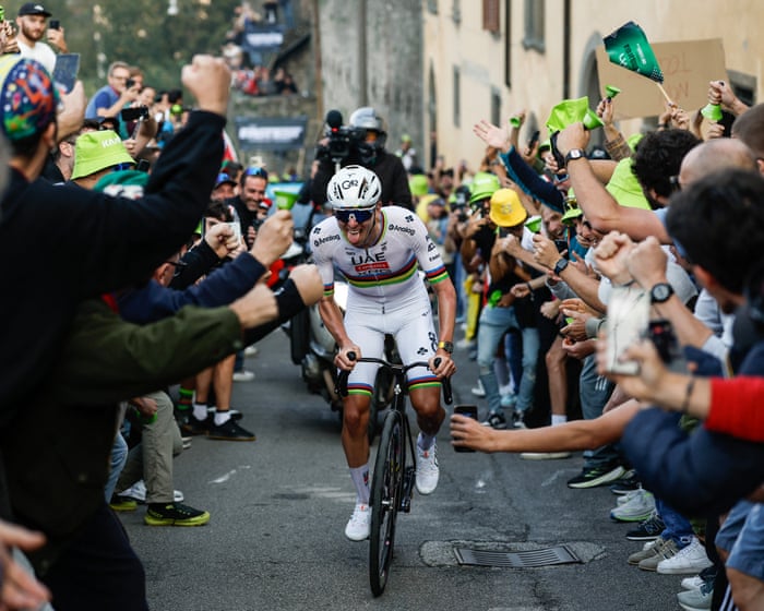 Pogacar rules cycling world with total pedal power after brushing off mid-season blues