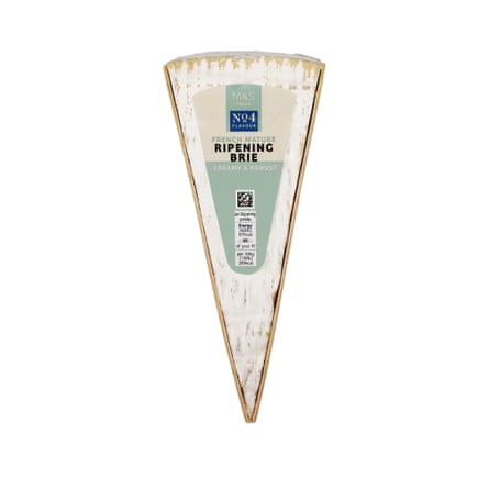 M&S French mature ripening brie