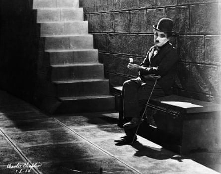 Charlie Chaplin in his film debut Lonely Tramp