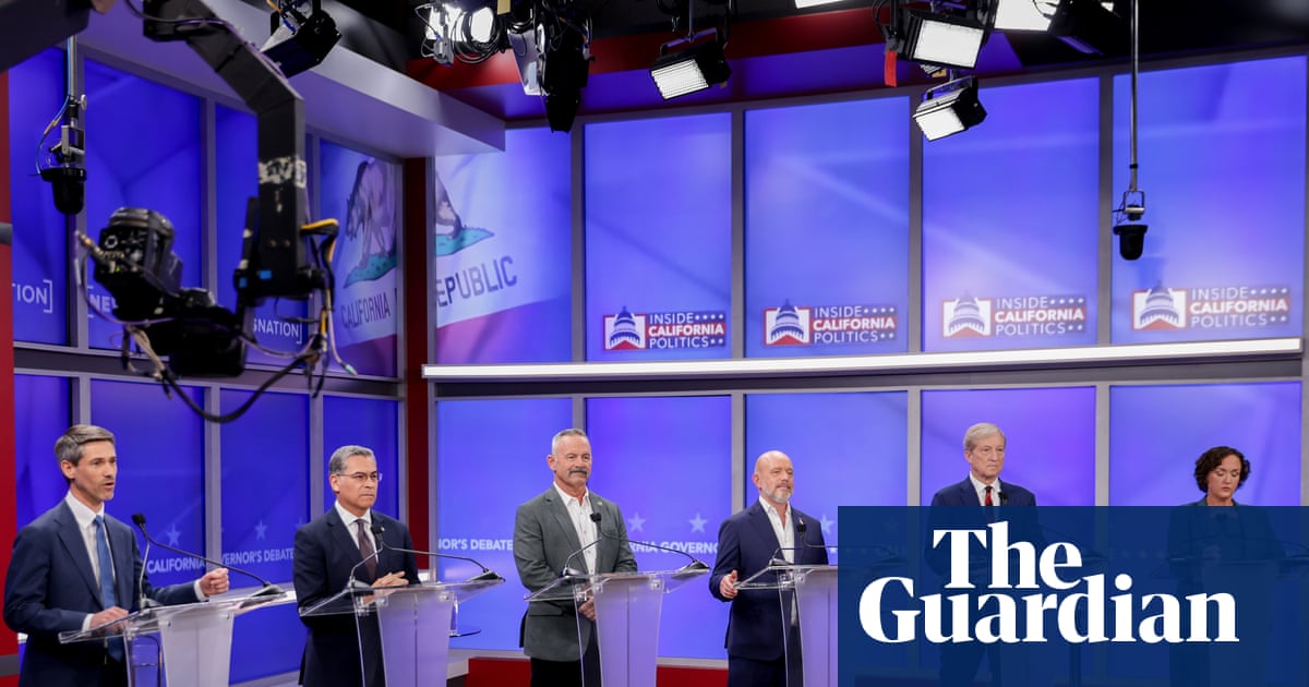 Leading California governor candidates spar in first debate as topsy-turvy race heats up