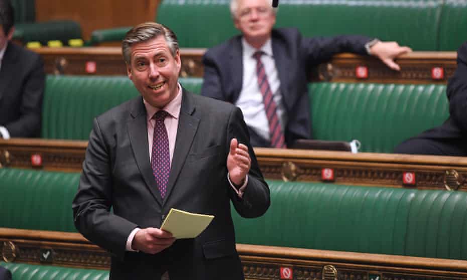Chairman of the 1922 Committee, Conservative MP Graham Brady.