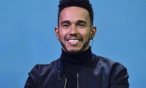 British Formula One driver Lewis Hamilton