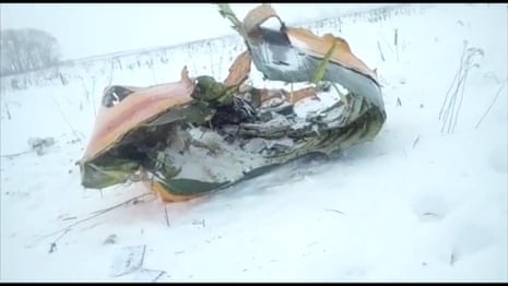 Russian passenger plane crashes outside Moscow, killing 71 | Russia | The Guardian