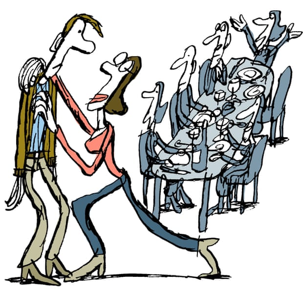 Gregarious Cartoon