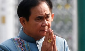泰国总理Prayut Chan-o-cha呼吁和平选举。