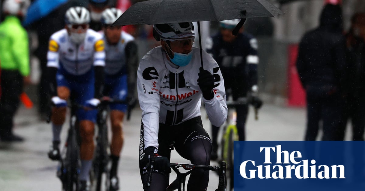 Giro dItalia riders get shortened stage 19 after bad weather
