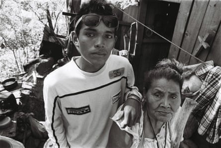 Franklin at 15, and Maria Enma, 72, in 2015