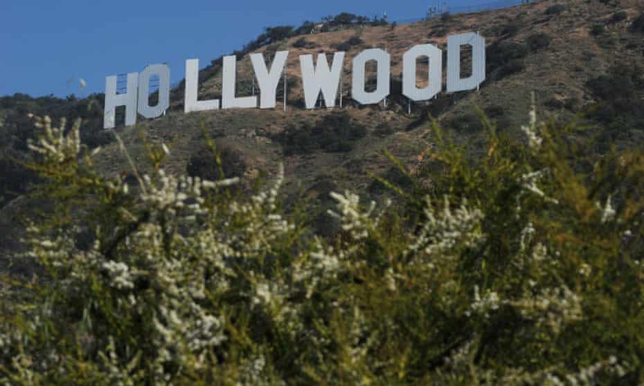 The Hollywood sign