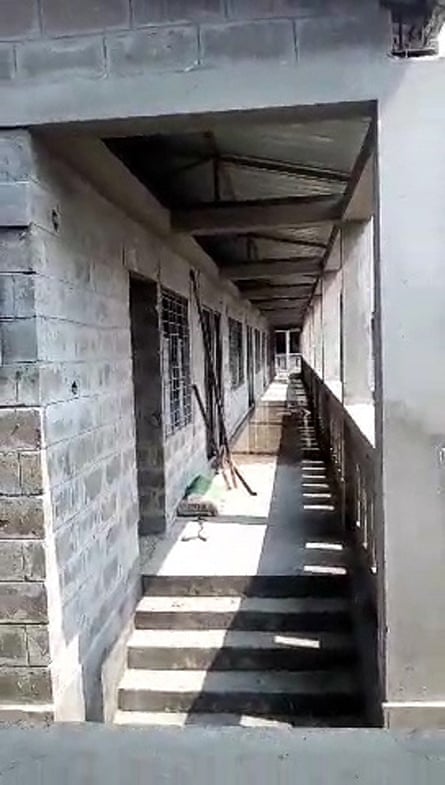 A still from footage shot in buildings constructed to house Rohingya refugees on Bhasan Char