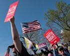 Judge blocks new Trump bid against birthright citizenship – US politics live