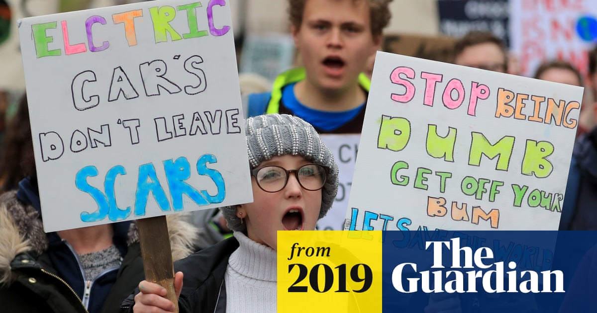 Student climate change protests: best of the banners - in pictures |  Environment | The Guardian