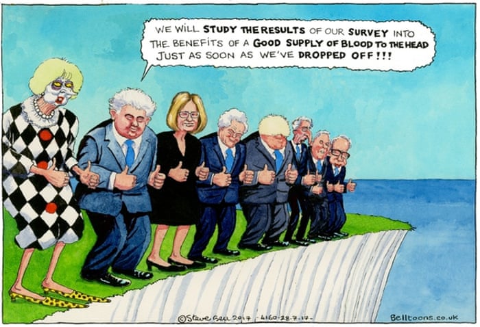Steve Bell cartoon