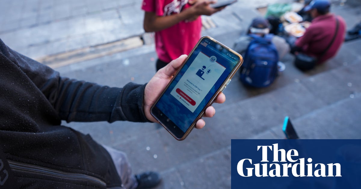 Homeland security revokes legal status for those who entered US via Biden-era CBP One app