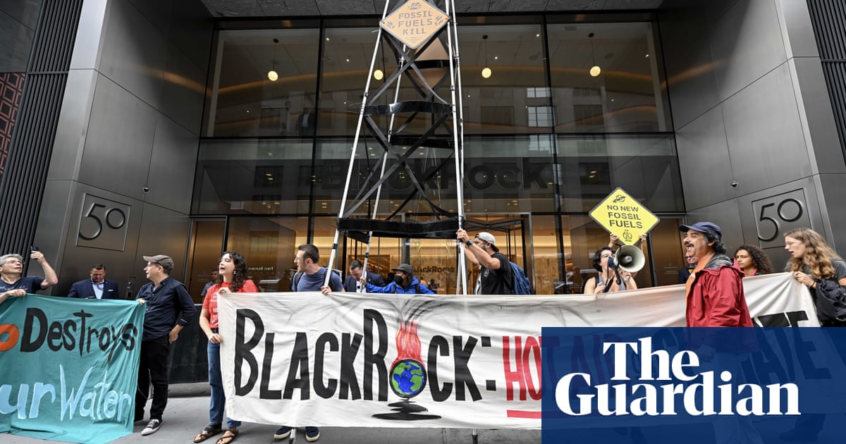 Climate activists kick off rallies against fossil fuel in week of action in New York | Climate crisis | The Guardian