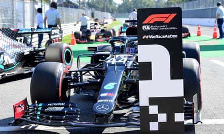 Lewis Hamilton Takes Italian F1 Gp Pole While Ferrari Reach Historic Low Formula One The Guardian