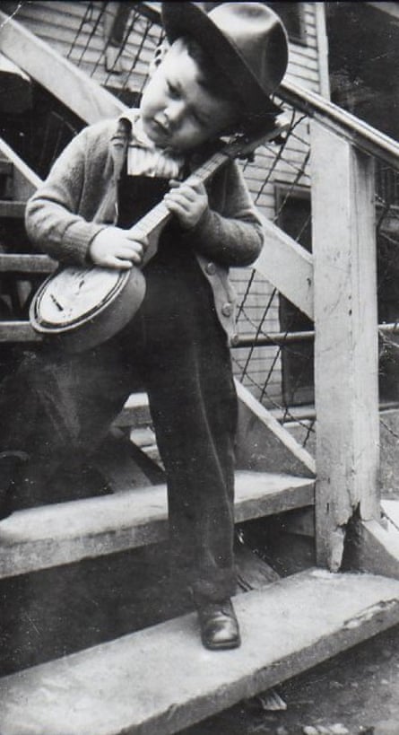 Robbie Robertson as a child